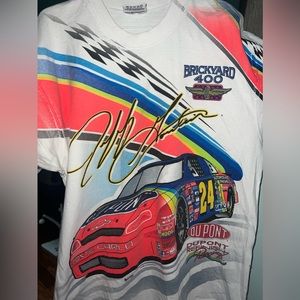 Jeff Gordon NASCAR brickyard 400 1996 AOP tshirt